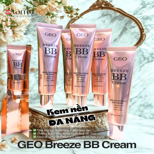 GEO BREEZE BB CREAM Kem nền đa năng – Che phủ – Chống nắng – Dưỡng da