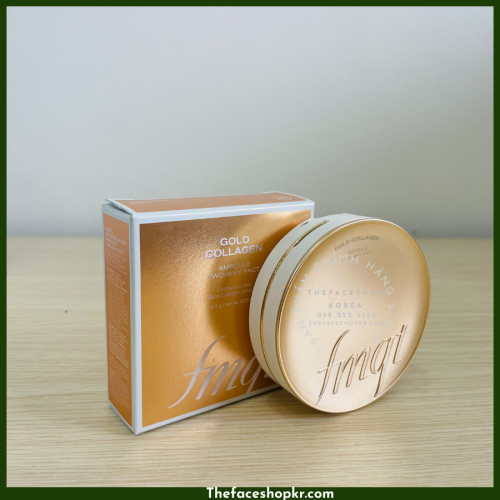 [FMGT] Phấn Nền Che Khuyết Điểm Gold Collagen Ampoule Two-Way Pact 9.5g