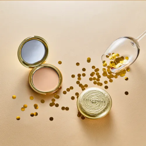 Phấn phủ siêu mịn CatalinaGeo Golden Pact 22g