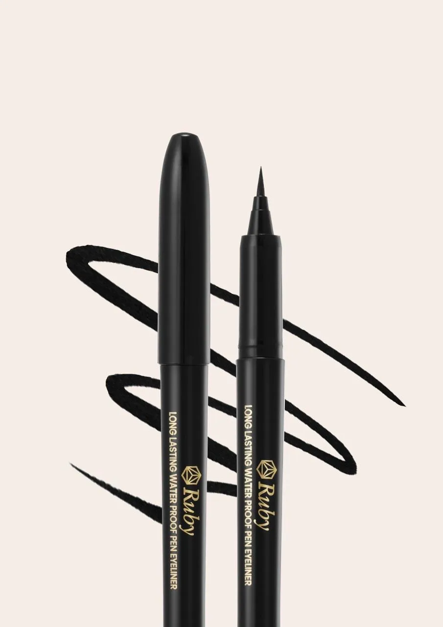 Kẻ mắt dạ RUBY LAMY One Stroke Pen Eyeliner Bền màu, kháng nước, lâu trôi Hàn Quốc