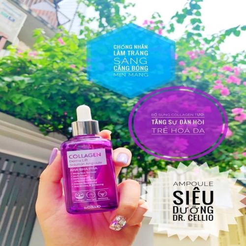 Tinh chất Serum Dưỡng da Dr Cellio Solution Ampoule 50ml