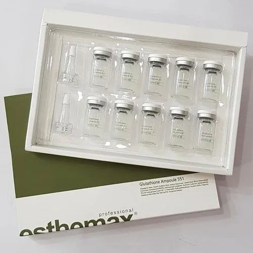 Tinh chất Tế Bào Gốc Truyền Trắng Esthemax Glutathione Ampoule 551 Set 10 ống